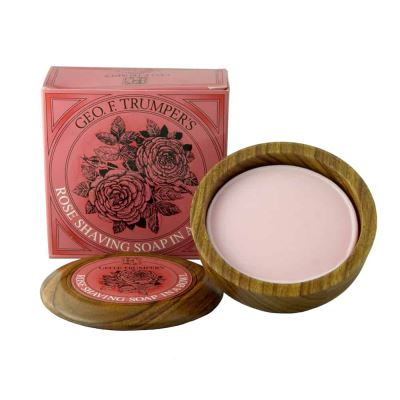 GEO F. TRUMPER Rose Hard Shaving Soap Bowl 80g